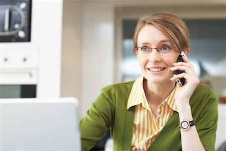 small business owner on phone - Woman Talking on Cell Phone Stock Photo - Premium Royalty-Free, Code: 600-01764662