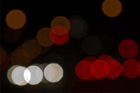 Blurred City Lights at Night Stock Photo - Premium Royalty-Free, Code: 600-01790130