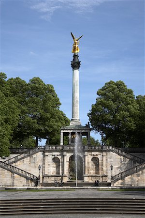 simsearch:600-01579379,k - Angel of Peace Statue, Munich, Germany Stock Photo - Premium Royalty-Free, Code: 600-01790161