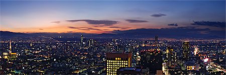 simsearch:600-01717152,k - Mexico City at Dusk, Mexico Stock Photo - Premium Royalty-Free, Code: 600-01838819