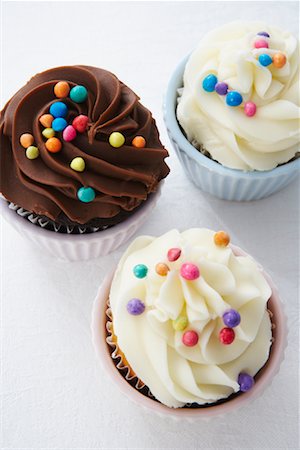simsearch:600-02033679,k - Close-up of Cupcakes Stock Photo - Premium Royalty-Free, Code: 600-02033699
