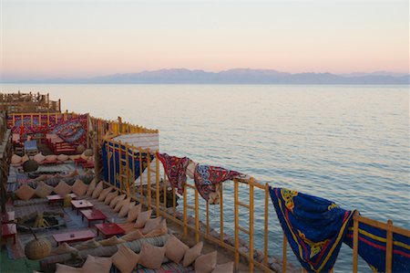 fire pit - Waterfront Patios, Dahab, Egypt Stock Photo - Premium Royalty-Free, Code: 600-02033841