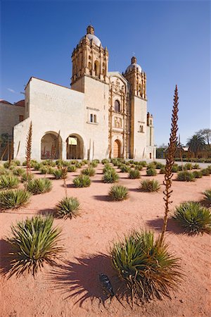 Iglesia Santo Domingo, Oaxaca, Mexico Foto de stock - Sin royalties Premium, Código: 600-02045941