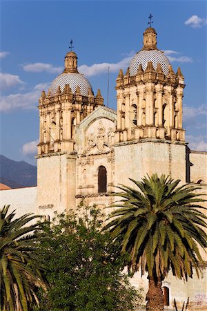 Iglesia Santo Domingo, Oaxaca, Mexico Foto de stock - Sin royalties Premium, Código: 600-02045943