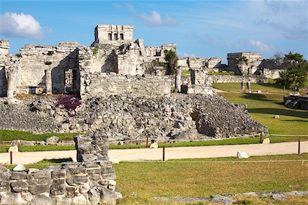 simsearch:700-00183783,k - Mayan Ruins, Tulum, Yucatan Peninsula, Quintana Roo, Mexico Stock Photo - Premium Royalty-Free, Code: 600-02046011