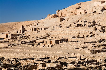 simsearch:600-02046686,k - Deir Al-Medina, West Bank, Luxor, Egypt Stock Photo - Premium Royalty-Free, Code: 600-02046682