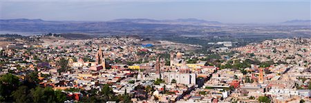 City Skyline, San Miguel de Allende, Guanajuato, Mexico Stock Photo - Premium Royalty-Free, Code: 600-02056429