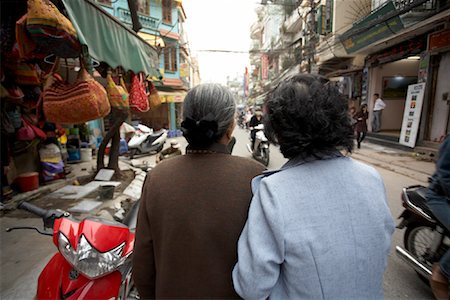 Street Scene, Hanoi, Vietnam Stock Photo - Premium Royalty-Free, Code: 600-02063430