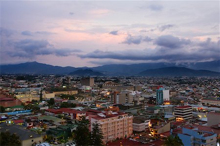 Cityscape, San Jose, Costa Rica Stock Photo - Premium Royalty-Free, Code: 600-02080194