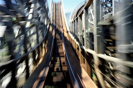 rollercoaster - Rollercoaster Stock Photo - Premium Royalty-Free, Code: 600-02082199