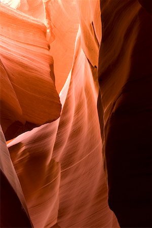 pretty tourist attraction backgrounds - Antelope Canyon, Page, Arizona, USA Stock Photo - Premium Royalty-Free, Code: 600-02176629