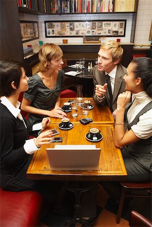 Business People in Restaurant Stock Photo - Premium Royalty-Free, Code: 600-02199831