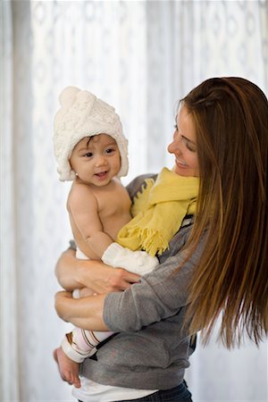 simsearch:600-01112884,k - Mother and Baby Stock Photo - Premium Royalty-Free, Code: 600-02217026