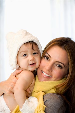 simsearch:600-01112884,k - Portrait of Mother and Baby Stock Photo - Premium Royalty-Free, Code: 600-02217027