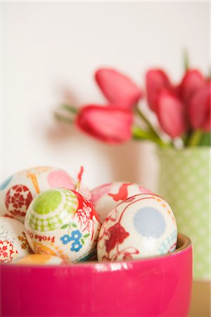 simsearch:600-07110444,k - Still Life of Easter Eggs Stock Photo - Premium Royalty-Free, Code: 600-02461292