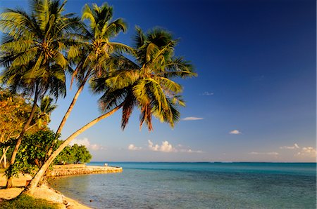 Matira Beach, Bora Bora Lagoon, French Polynesia Stock Photo - Premium Royalty-Free, Code: 600-02590590