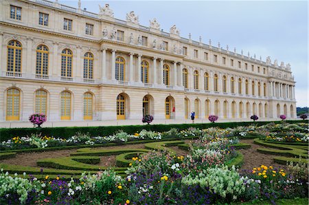 Versailles Gardens and Palace, Versailles, Ile-de-France, France Stock Photo - Premium Royalty-Free, Code: 600-02590929