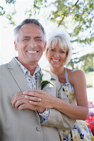 simsearch:600-03445540,k - Portrait of Newlyweds Stock Photo - Premium Royalty-Free, Code: 600-02593733