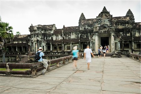 Angkor Wat, Angkor, Cambodia Stock Photo - Premium Royalty-Free, Code: 600-02669465