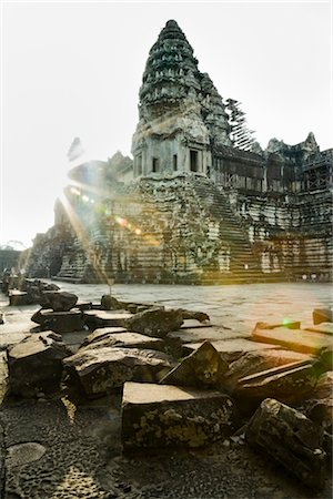 Angkor Wat, Angkor, Cambodia Stock Photo - Premium Royalty-Free, Code: 600-02669466