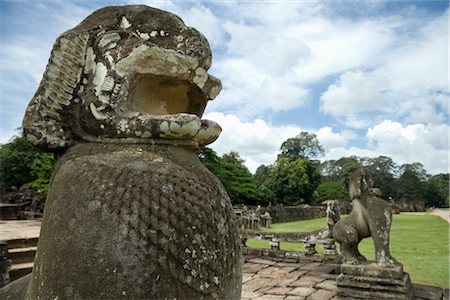 simsearch:700-02071181,k - Terrace of the Elephants, Angkor Thom, Angkor, Cambodia Stock Photo - Premium Royalty-Free, Code: 600-02669490