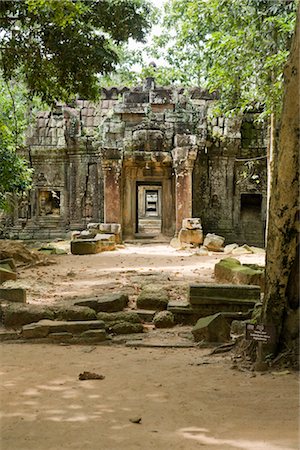 simsearch:700-02071181,k - Ta Som Temple, Angkor, Cambodia Stock Photo - Premium Royalty-Free, Code: 600-02669509