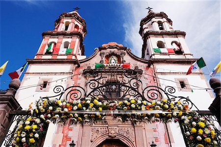 simsearch:600-02694280,k - Templo de la Congregacion, Queretaro, Mexico Stock Photo - Premium Royalty-Free, Code: 600-02694280