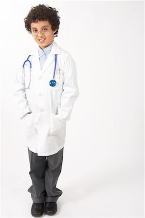 simsearch:600-02693750,k - Boy Dressed as Doctor Stock Photo - Premium Royalty-Free, Code: 600-02693643