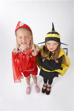 foreshortening people - Girls in Costumes Stock Photo - Premium Royalty-Free, Code: 600-02693653
