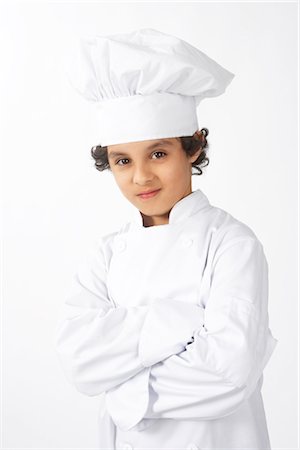 simsearch:600-01119942,k - Boy Dressed Up as a Chef Stock Photo - Premium Royalty-Free, Code: 600-02693739