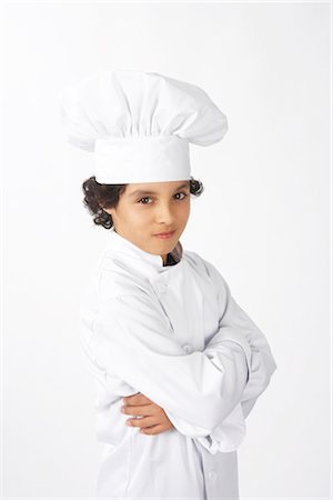 simsearch:600-02693750,k - Boy Dressed Up as a Chef Stock Photo - Premium Royalty-Free, Code: 600-02693740