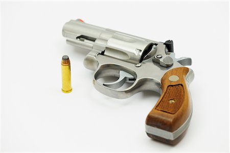 357 Magnum and Bullet Stock Photo - Premium Royalty-Free, Code: 600-02702776