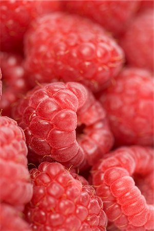 Closeup of Raspberries Stock Photo - Premium Royalty-Free, Code: 600-02738510