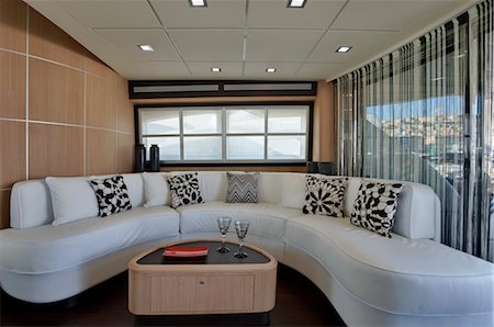 Interior of Abacus 70 Motorboat Stock Photo - Premium Royalty-Free, Code: 600-02756607