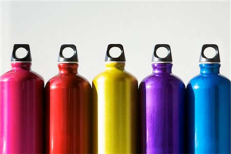 Reusable Water Bottles Stock Photo - Premium Royalty-Free, Code: 600-02757465