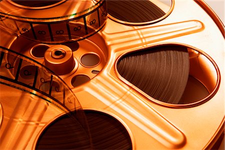 film (material) - Close-up of Film Reel Stock Photo - Premium Royalty-Free, Code: 600-02833197