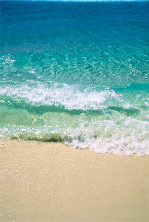 Seascape, Waves Washing Beach Stock Photo - Premium Royalty-Free, Code: 600-02886100
