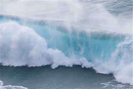 Waves, Na Pali Coast, Kauai, Hawaii, USA Stock Photo - Premium Royalty-Free, Code: 600-02912147