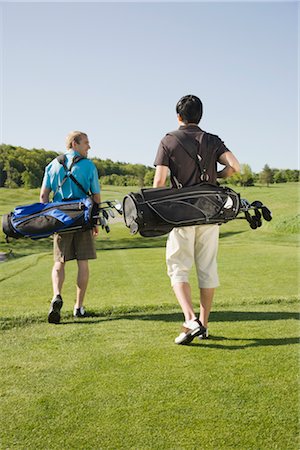 simsearch:600-02935461,k - Men at Golf Course Stock Photo - Premium Royalty-Free, Code: 600-02935465