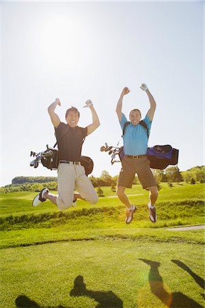 simsearch:600-02935461,k - Men at Golf Course Stock Photo - Premium Royalty-Free, Code: 600-02935462