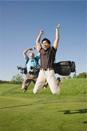 Men at Golf Course Stock Photo - Premium Royalty-Free, Code: 600-02935463