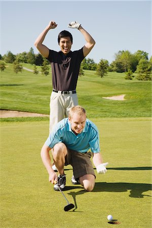 Men Playing Golf Stock Photo - Premium Royalty-Free, Code: 600-02935485