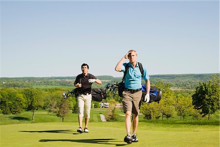 simsearch:600-02935461,k - Men at Golf Course Stock Photo - Premium Royalty-Free, Code: 600-02935495