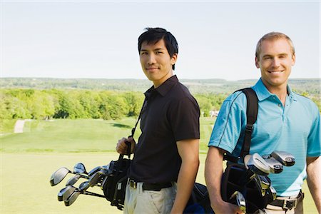 Men at Golf Course Stock Photo - Premium Royalty-Free, Code: 600-02935493