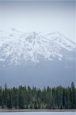 simsearch:700-00549253,k - Storm Over Lake Edith, Whistlers Mountain, Jasper National Park, Alberta, Canada Stock Photo - Premium Royalty-Free, Code: 600-02957789