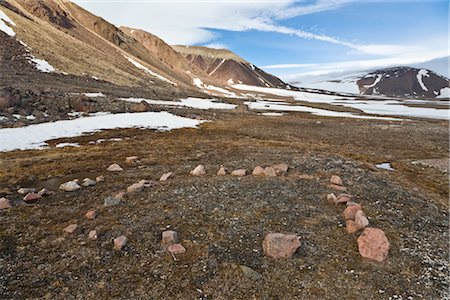 Inuit Archaeological Site, Craig Harbour, Ellesmere Island, Nunavut, Canada Stock Photo - Premium Royalty-Free, Code: 600-02967541