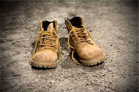 Work Boots Stock Photo - Premium Royalty-Free, Code: 600-02973098