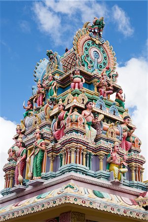 Close-Up of Hindu Temple, Mauritius Stock Photo - Premium Royalty-Free, Code: 600-03004994