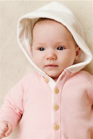 simsearch:600-02922776,k - Baby Wearing Hooded Outfit Stock Photo - Premium Royalty-Free, Code: 600-03003857