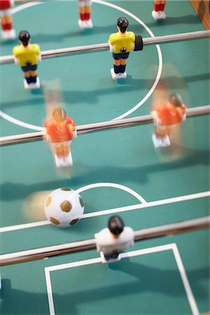 Close-up of Table Soccer Game Stock Photo - Premium Royalty-Free, Code: 600-03069330